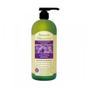 Avalon Organics Hand & Body Lotion Lavender 12 fl.oz