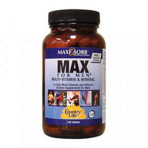 Country Life Max for Men - Maxi-Sorb 120 tabs