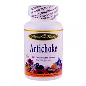 Paradise Herbs Artichoke 60 vcaps