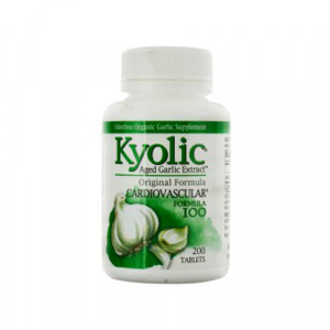 Kyolic Aged Garlic Extract - Original Cardiovascular Formula 100 200 caps