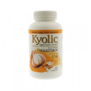 Kyolic Garlic with Lecithin and Magnesium #104 200 caps