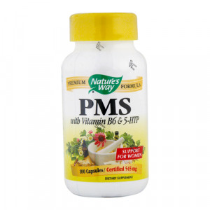 "Nature’s Way PMS with 5-HTP & Vitamin B-6 - 100 caps"