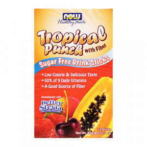 Now Sugar Free Drink Sticks  Tropical Punch - 12 packets