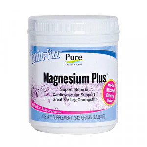 Pure Essence Labs Ionic-Fizz Magnesium Plus  Non-Tart Mixed Berry 342 gr