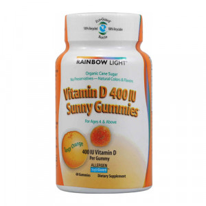 Rainbow Light Vitamin D Sunny Gummies (400IU) - 60 unit