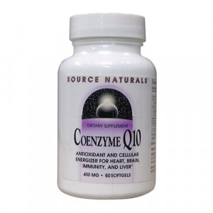 Source Naturals Coenzyme Q10 (400mg) - 60 softgels