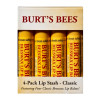 Burt’s Bees Lip Stash Pack Classic 4 unit