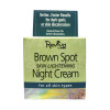 Reviva Labs Brown Spot Skin Lightening Night Cream for All Skin Types - 1.5 oz