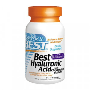 Doctor's Best Best Hyaluronic Acid w/ Chondroitin Sulfate 60 caps