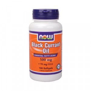 NOW Black Currant Oil (500mg) 100 sgels