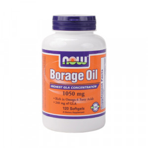 Now Borage Oil 240 mg GLA - 120 softgels
