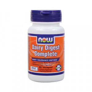 NOW Dairy Digest Complete 90 vcaps