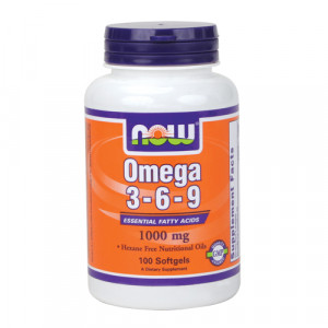 Now Omega 3-6-9 - 1000 mg 100 softgels