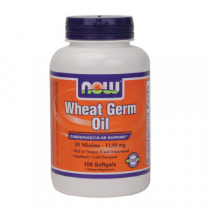 Now Wheat Germ Oil - 100 softgels