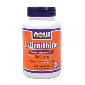 Now L-Ornithine (500mg) 120 caps 