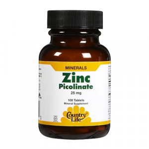 Country Life Zinc Picolinate 100 tabs