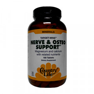 Country Life Target-Mins - Nerve & Osteo Support 180 tabs