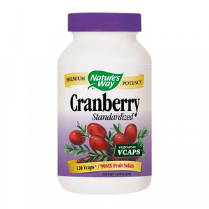 Nature’s Way Cranberry Extract - Standardized 120 vcaps