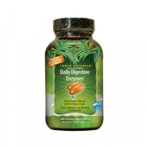 Irwin Naturals Daily Digestive Enzymes 45 sgels