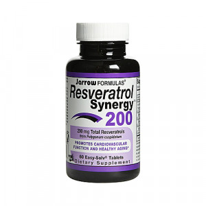 Jarrow Resveratrol Synergy 200 Easy-Solv - 60 tabs