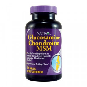 Natrol Glucosamine Chondroitin & MSM 150 tabs