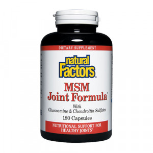 Natural Factors MSM Joint Formula 180 caps
