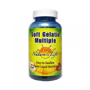 Nature’s Life Soft Gelatin Multiple - 180 sgels