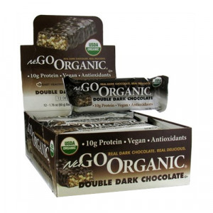 Nugo Nutrition NuGO Organic Bars Double Dark Chocolate 12 bars
