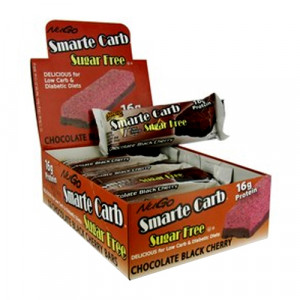 Nugo Nutrition Smarte Carb Bar Chocolate Black Cherry 12 bars