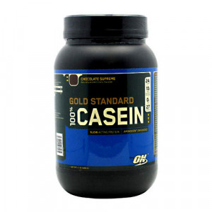 Optimum Nutrition 100% Gold Standard Casein Protein Chocolate Supreme - 2 lbs