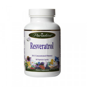 Paradise Herbs  Resveratrol - 180 vcaps 