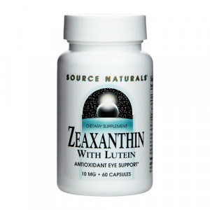 Source Naturals Zeaxanthin w/ Lutein - 60 caps